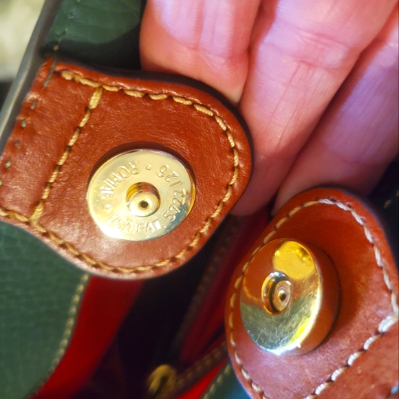 Gorgeous Dark Green Dooney & Bourke Pebble Mini Chelsea Shopper - Picture 10 of 14